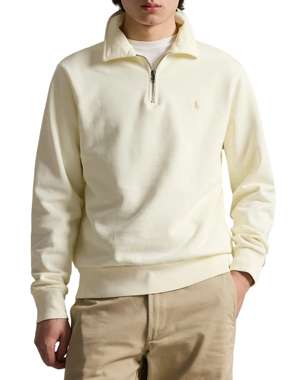 Толстовка Polo Ralph Lauren 710B18911002, кремовий колір • Купити в інтернет-магазині Kameron