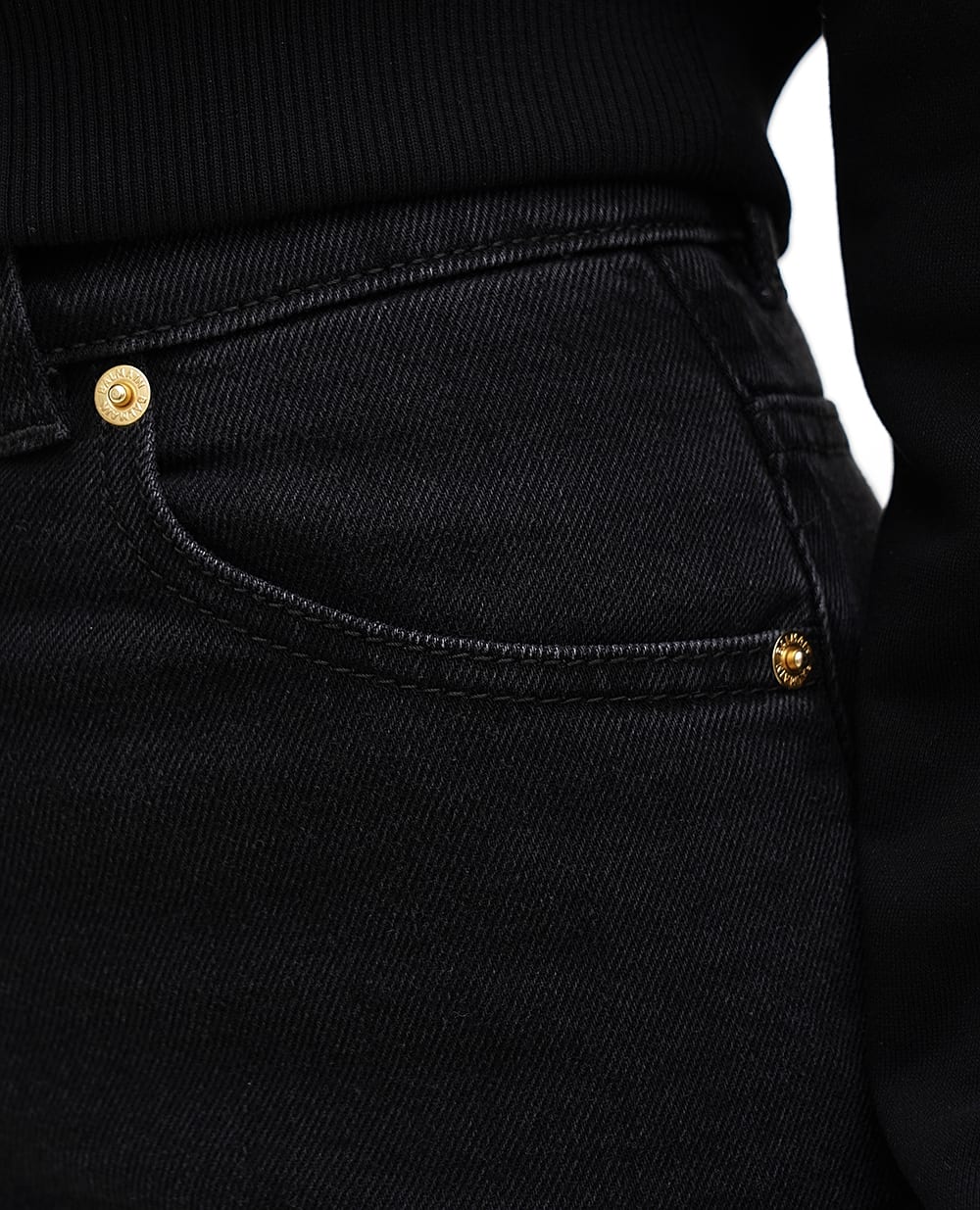 Джинсы Balmain EF1MG009DB67, черный цвет • Купить в интернет-магазине Kameron