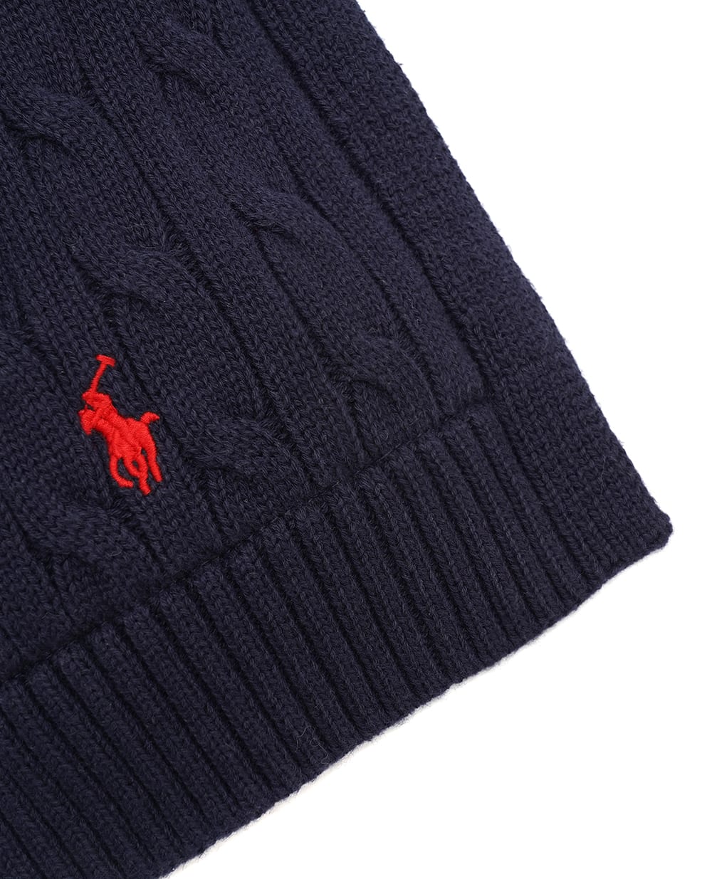 Детский шарф Polo Ralph Lauren Kids 323953206001, темно-синий цвет • Купить в интернет-магазине Kameron