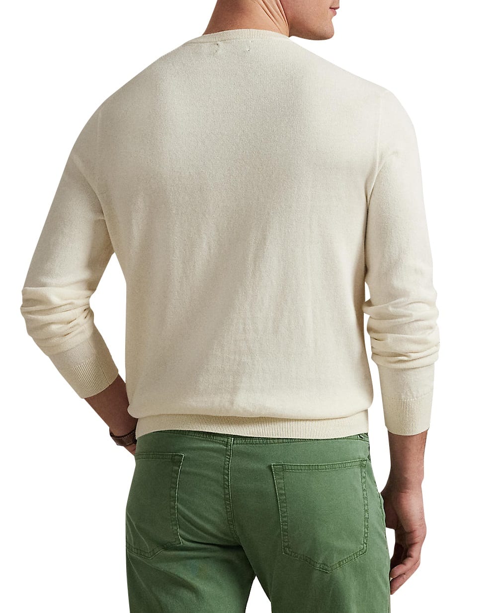 Пуловер Polo Ralph Lauren 710973589005, білий колір • Купити в інтернет-магазині Kameron