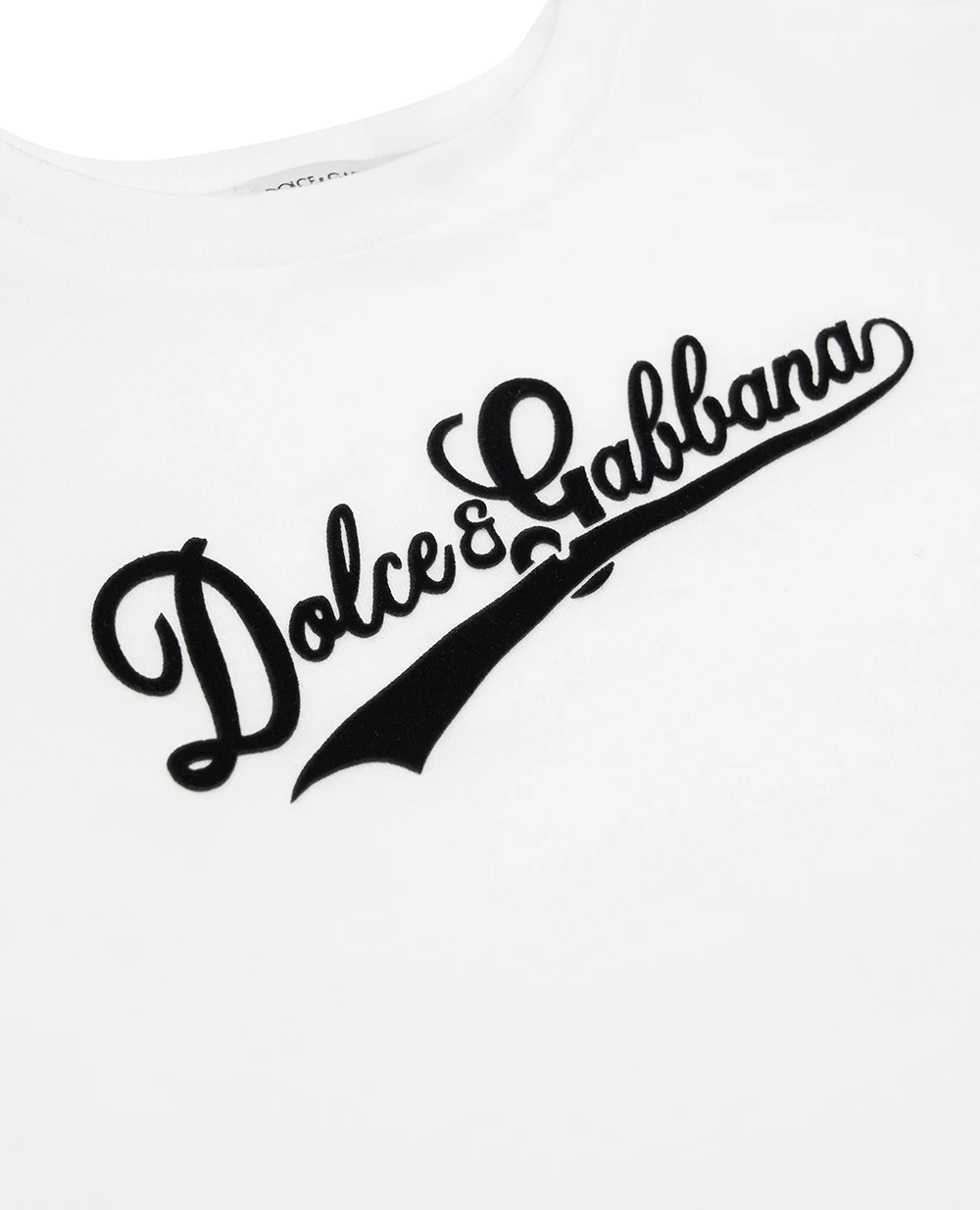 Детская футболка Dolce&Gabbana Kids L5JTNK-G7PWL-S, черный цвет • Купить в интернет-магазине Kameron