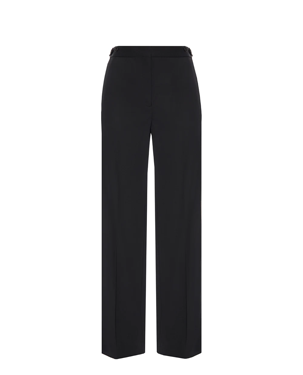Брюки из шерсти Stella McCartney 6440423HU704, черный цвет • Купить в интернет-магазине Kameron