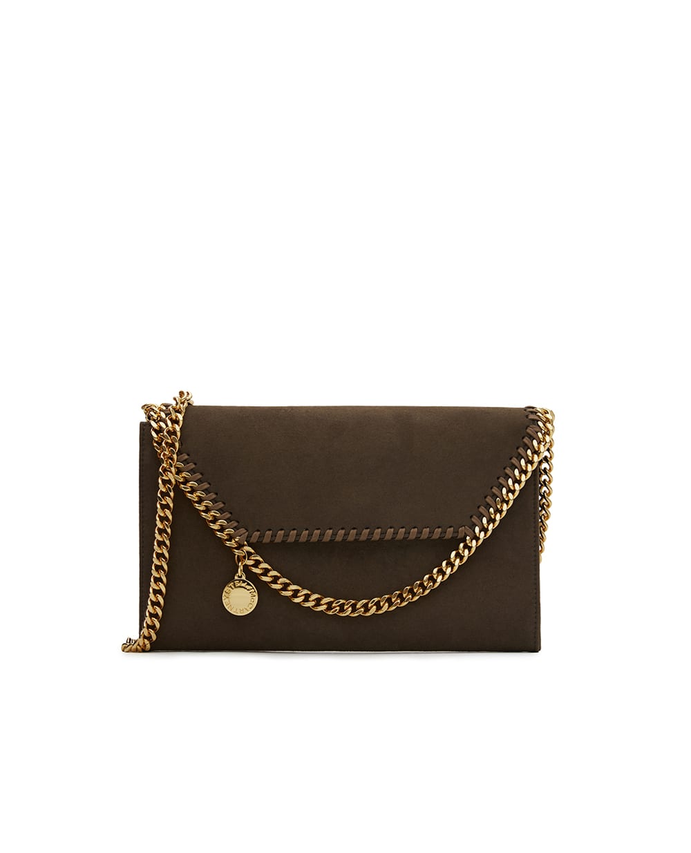 Сумка через плечо Falabella Wallet Stella McCartney 581238WP0543, коричневый цвет • Купить в интернет-магазине Kameron