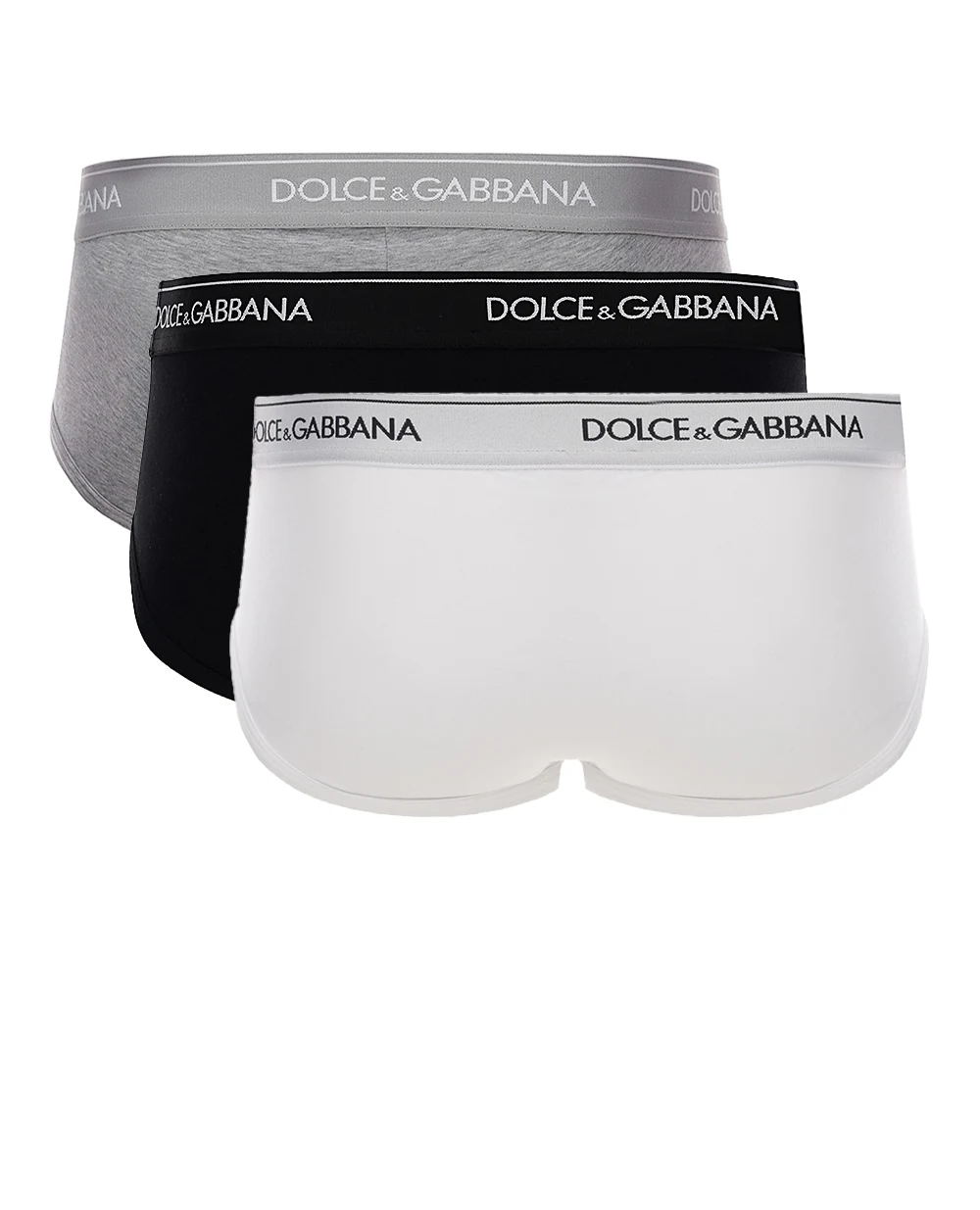 Брифы (3 шт.) Dolce&Gabbana M9D81J-ONN95, разноцветный цвет • Купить в интернет-магазине Kameron