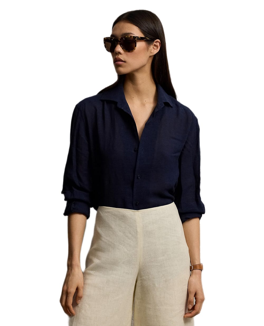 Рубашка Ralph Lauren Collection 290934312004, темно-синий цвет • Купить в интернет-магазине Kameron