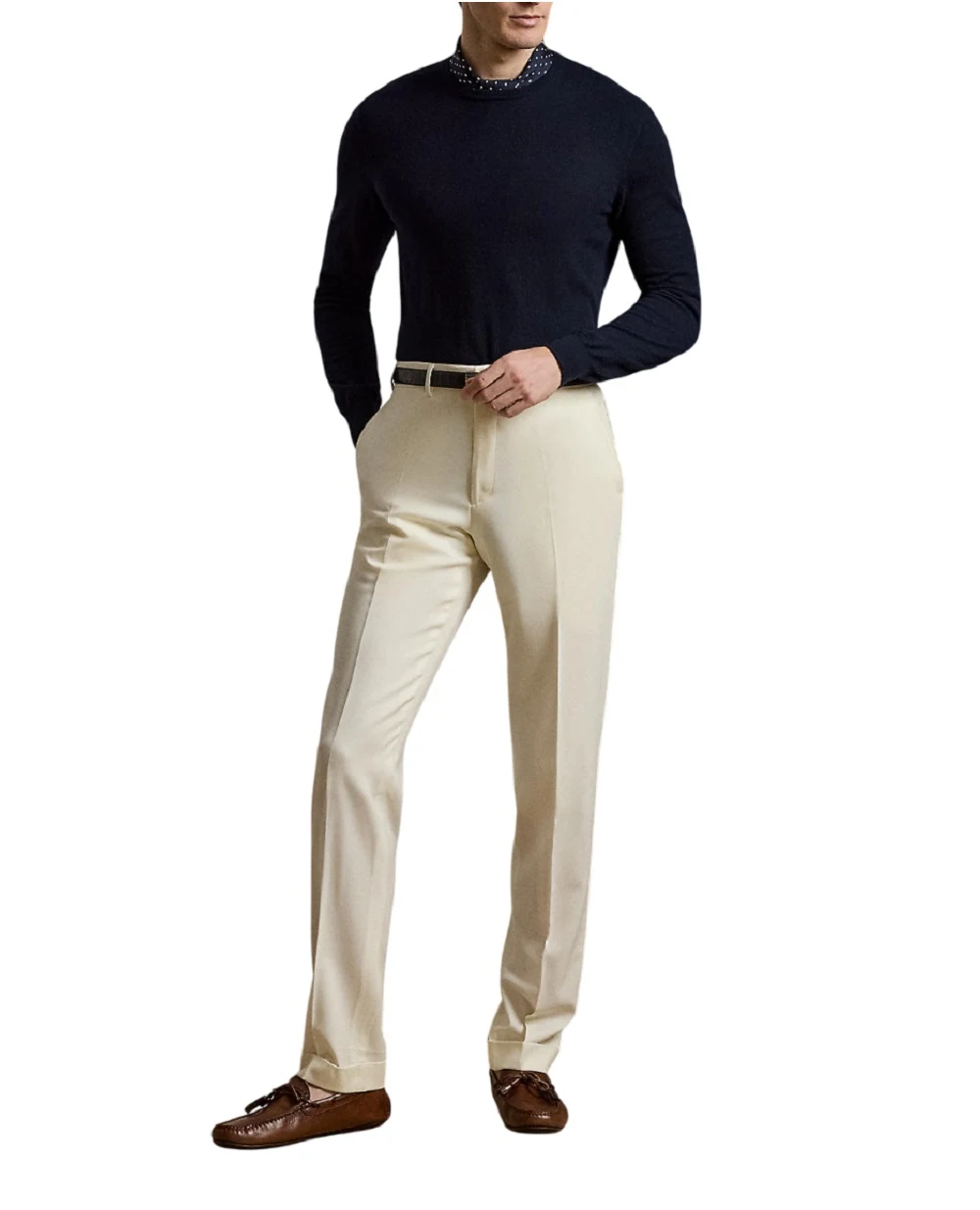 Свитер из кашемира Ralph Lauren Purple Label 790913755005, синий цвет • Купить в интернет-магазине Kameron