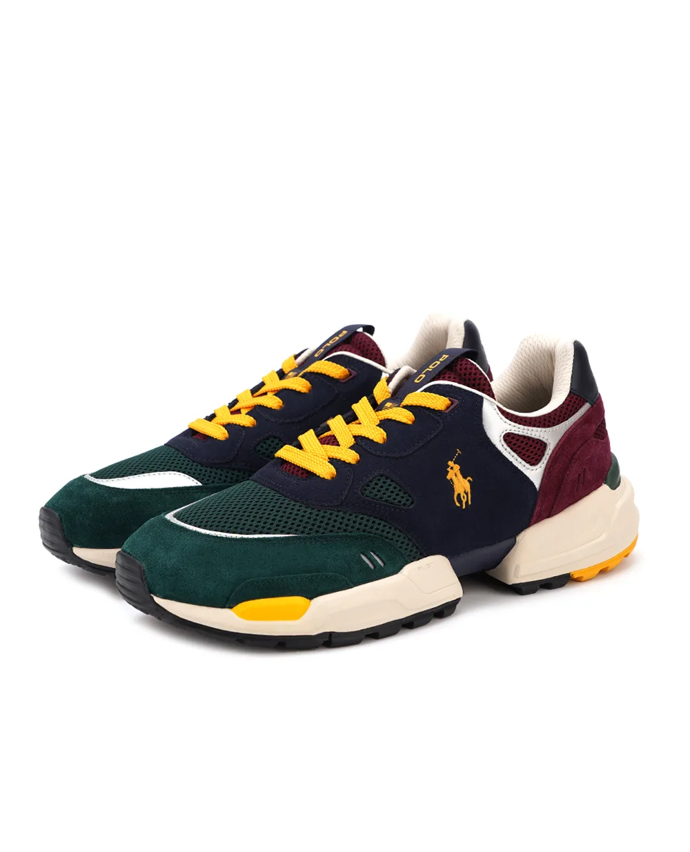 Кроссовки Jogger Polo Ralph Lauren 809949792001, темно-синий цвет • Купить в интернет-магазине Kameron