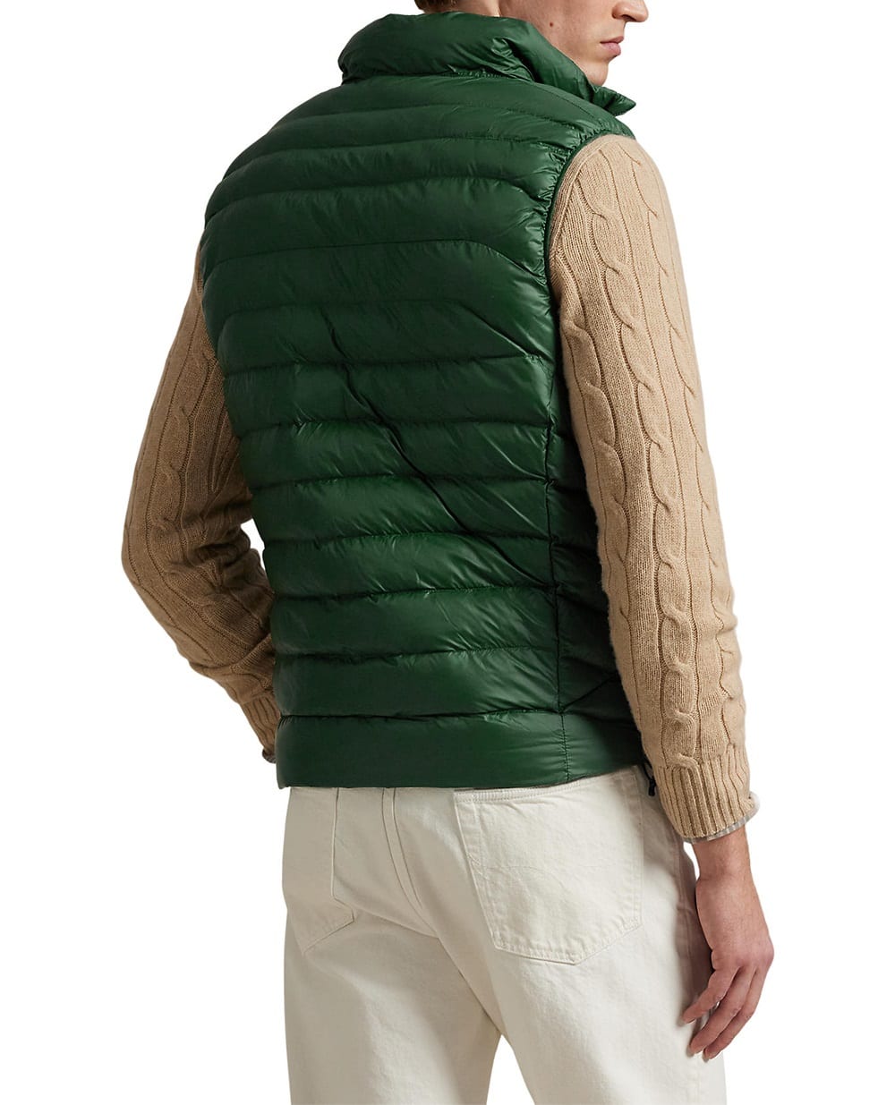 Жилет Colden Packable Polo Ralph Lauren 710949962010, зеленый цвет • Купить в интернет-магазине Kameron