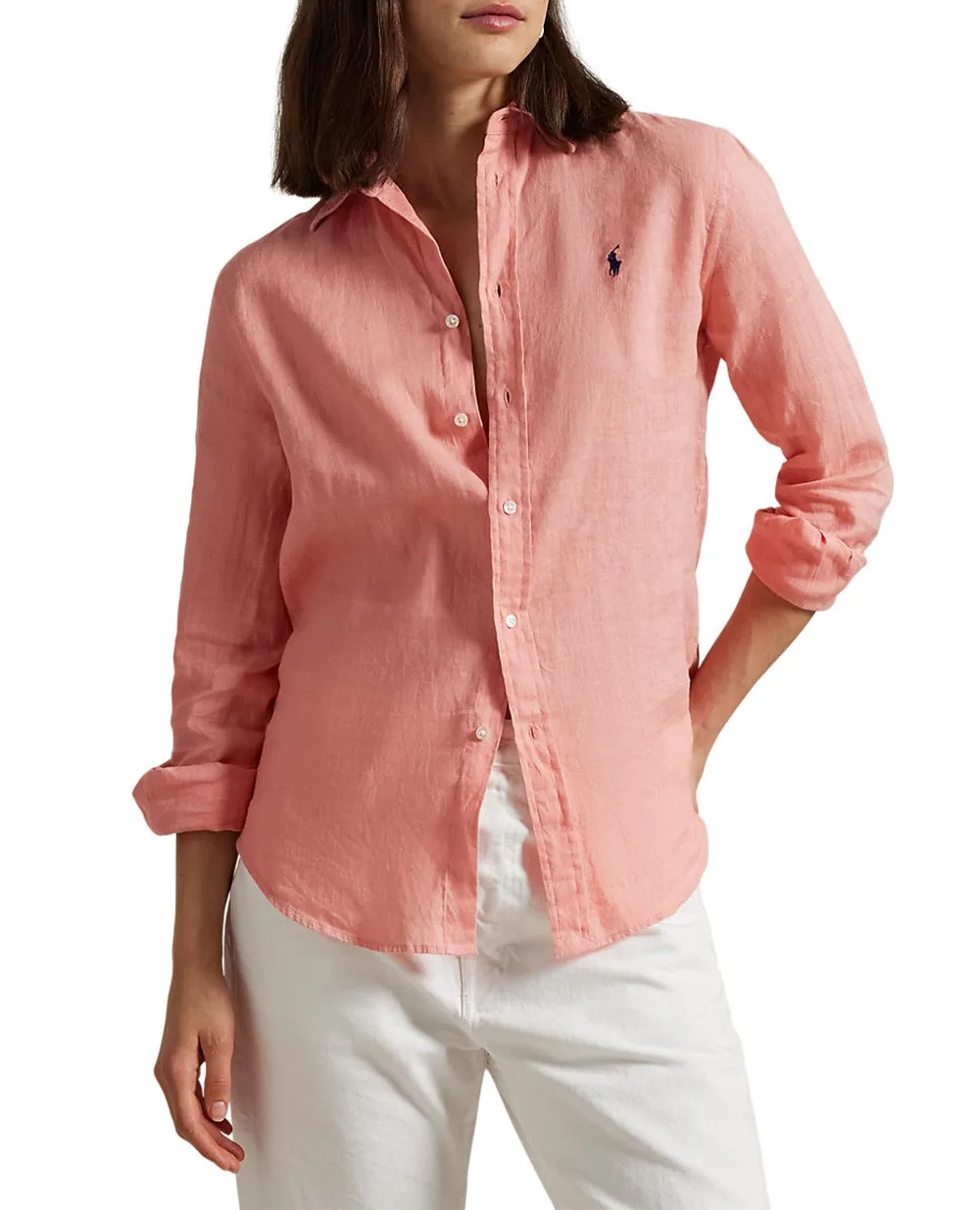 Рубашка Polo Ralph Lauren 211970730012, розовый цвет • Купить в интернет-магазине Kameron