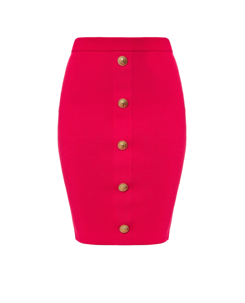 Юбка-карандаш Balmain GF1LC018KJ43, красный цвет • Купить в интернет-магазине Kameron