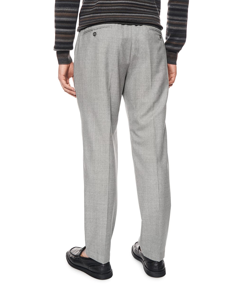 Штани-джоггери з вовни Dolce&Gabbana GP26FT-HU2CT, сірий колір • Купити в інтернет-магазині Kameron