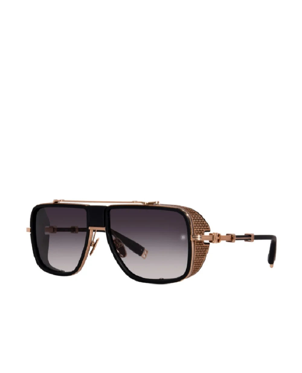 Солнцезащитные очки O.R. Balmain BPS-104F-59, черный цвет • Купить в интернет-магазине Kameron