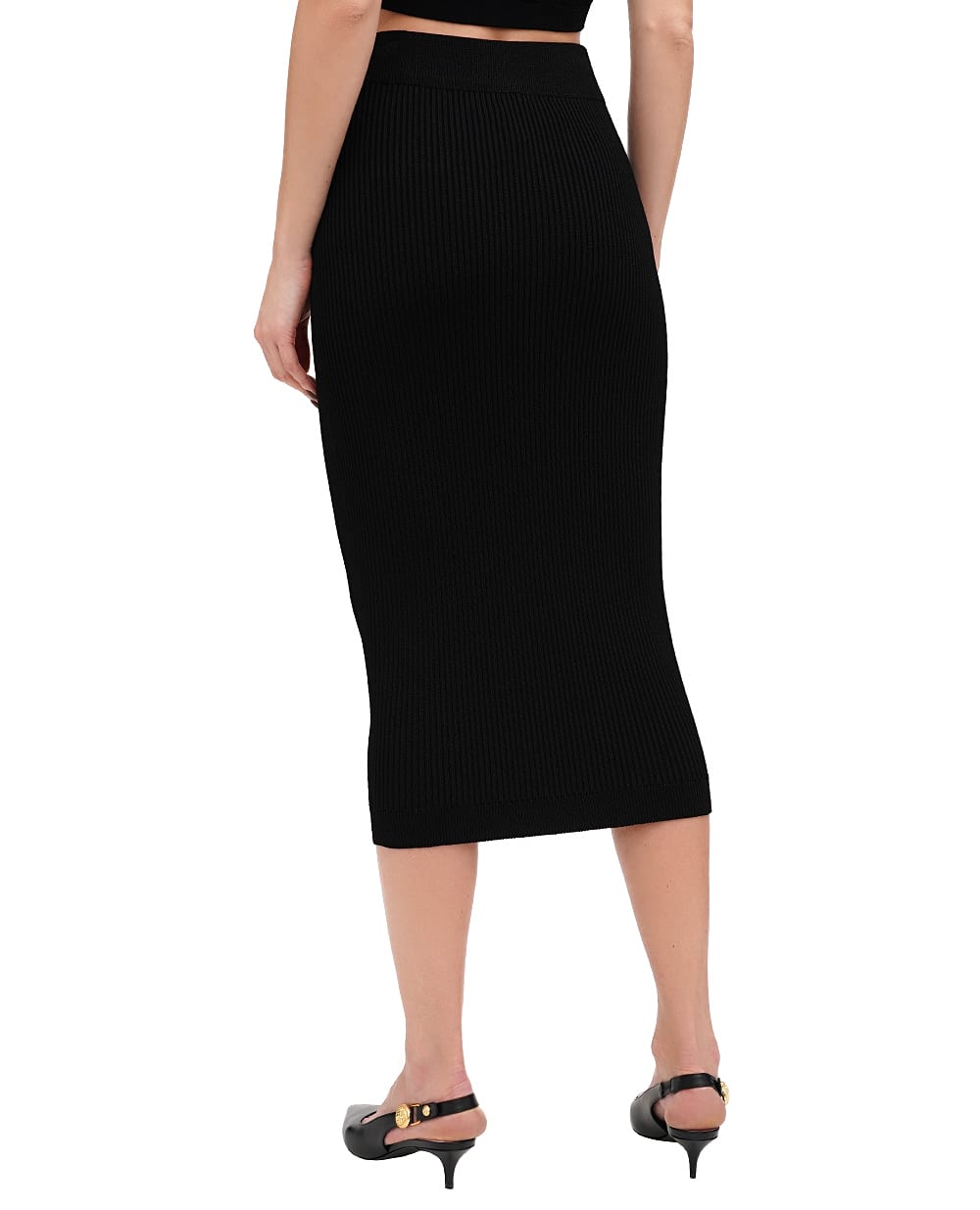 Юбка Balmain EF1LD022KI10, черный цвет • Купить в интернет-магазине Kameron