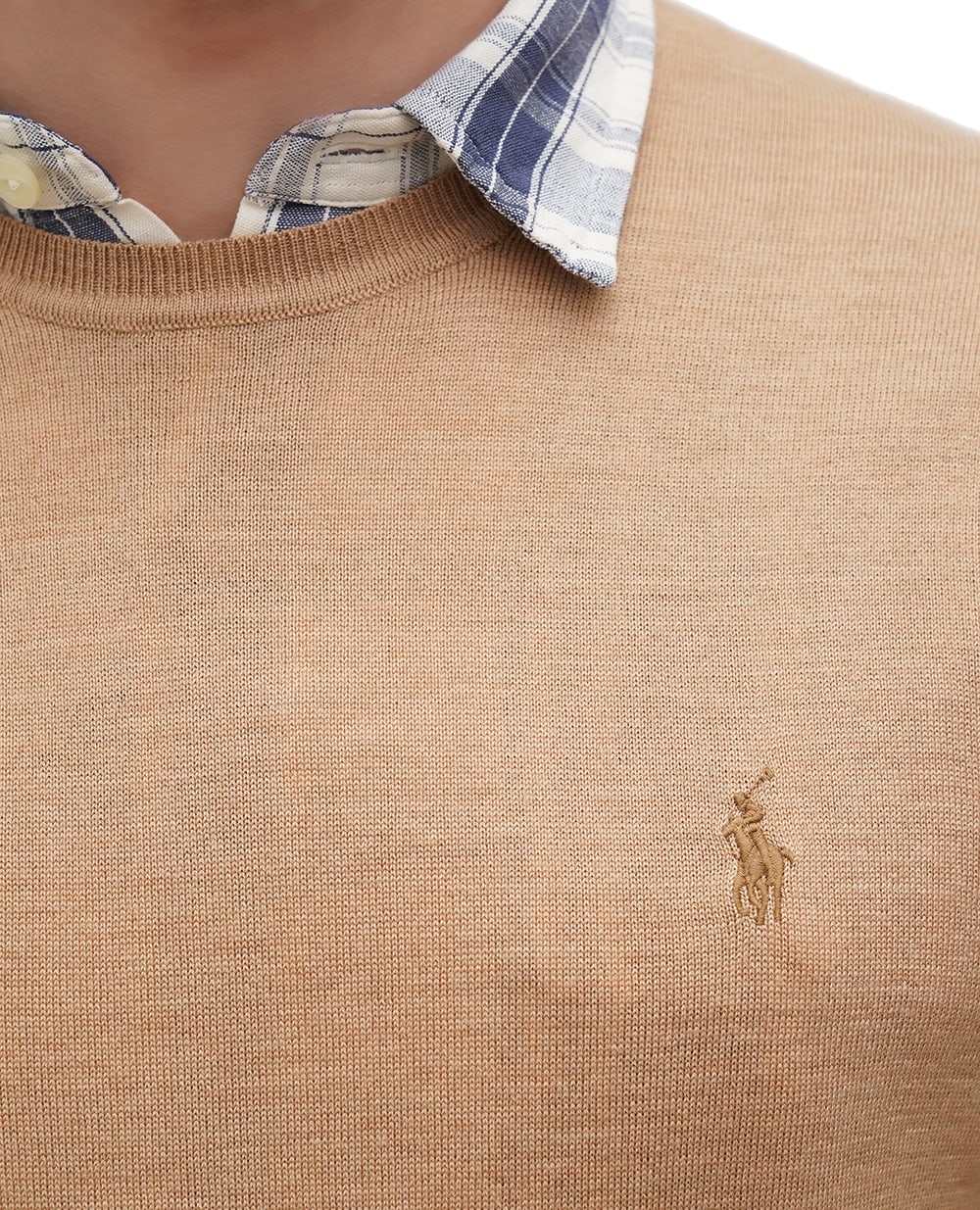 Джемпер Polo Ralph Lauren 710946143009, коричневый цвет • Купить в интернет-магазине Kameron