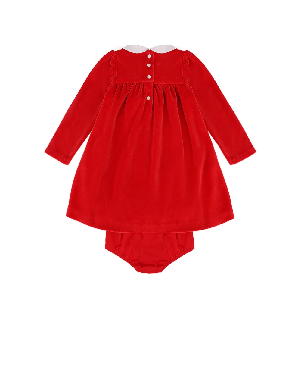 Детское платье Polo Ralph Lauren Kids 310953248001, красный цвет • Купить в интернет-магазине Kameron