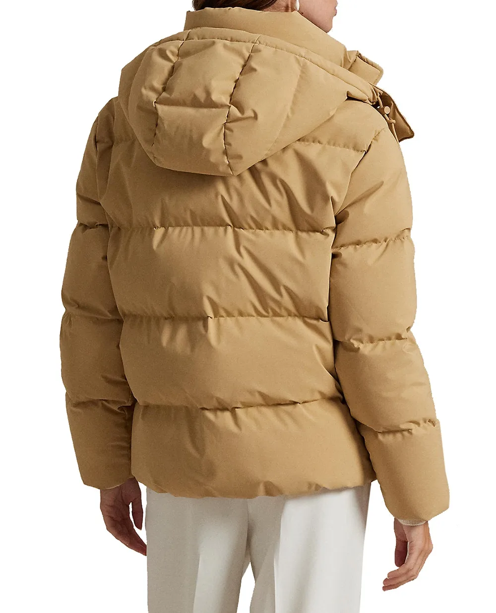 Пуховик Polo Ralph Lauren 211971190001, бежевый цвет • Купить в интернет-магазине Kameron