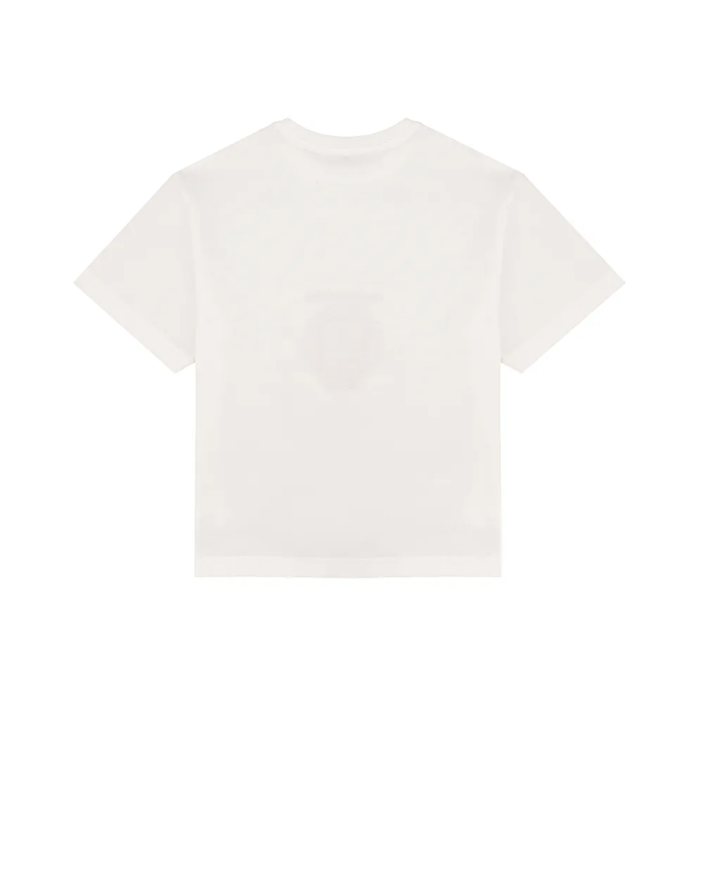 Детская футболка Dolce&Gabbana Kids L4JTHV-G7OK2-S, молочный цвет • Купить в интернет-магазине Kameron