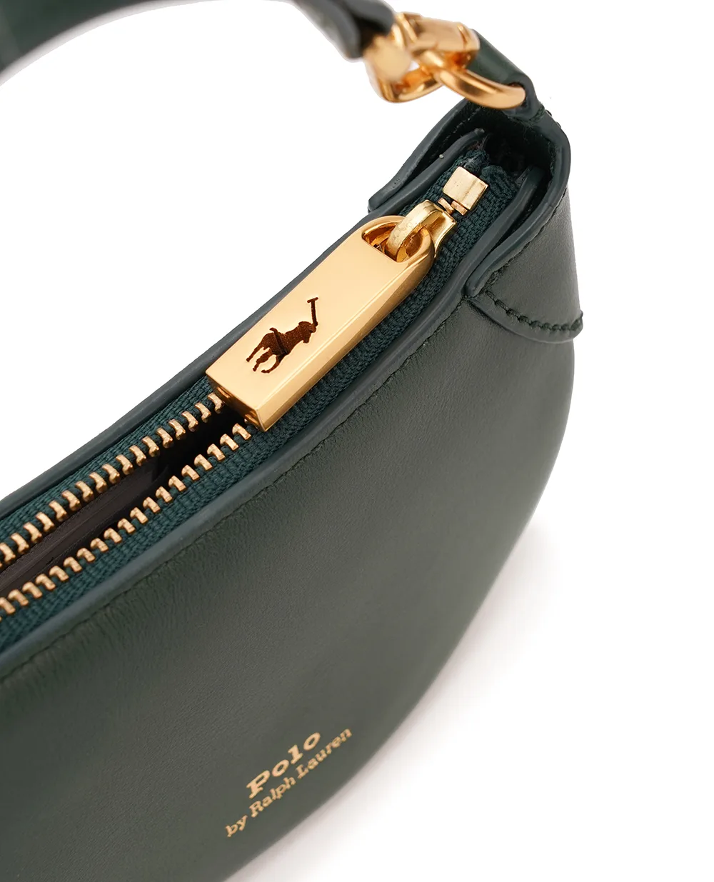 Кожаный чехол для визиток Polo Ralph Lauren 427938050003, зеленый цвет • Купить в интернет-магазине Kameron
