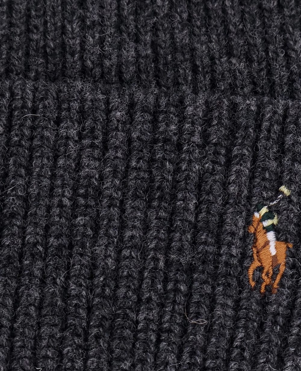 Шапка Polo Ralph Lauren 449959337002, темно-серый цвет • Купить в интернет-магазине Kameron