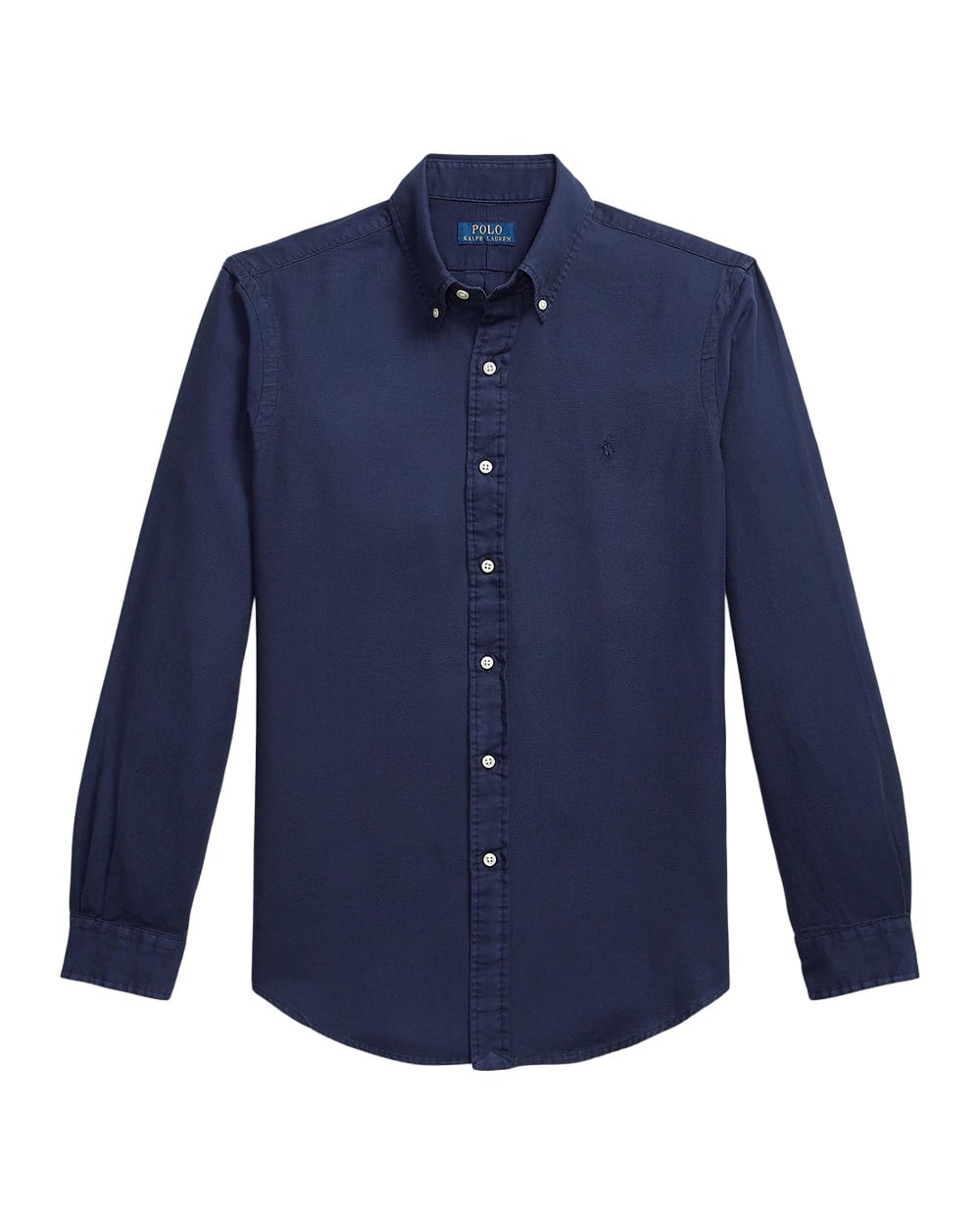 Сорочка Dobby Polo Ralph Lauren 710P07183003, темно-синій колір • Купити в інтернет-магазині Kameron