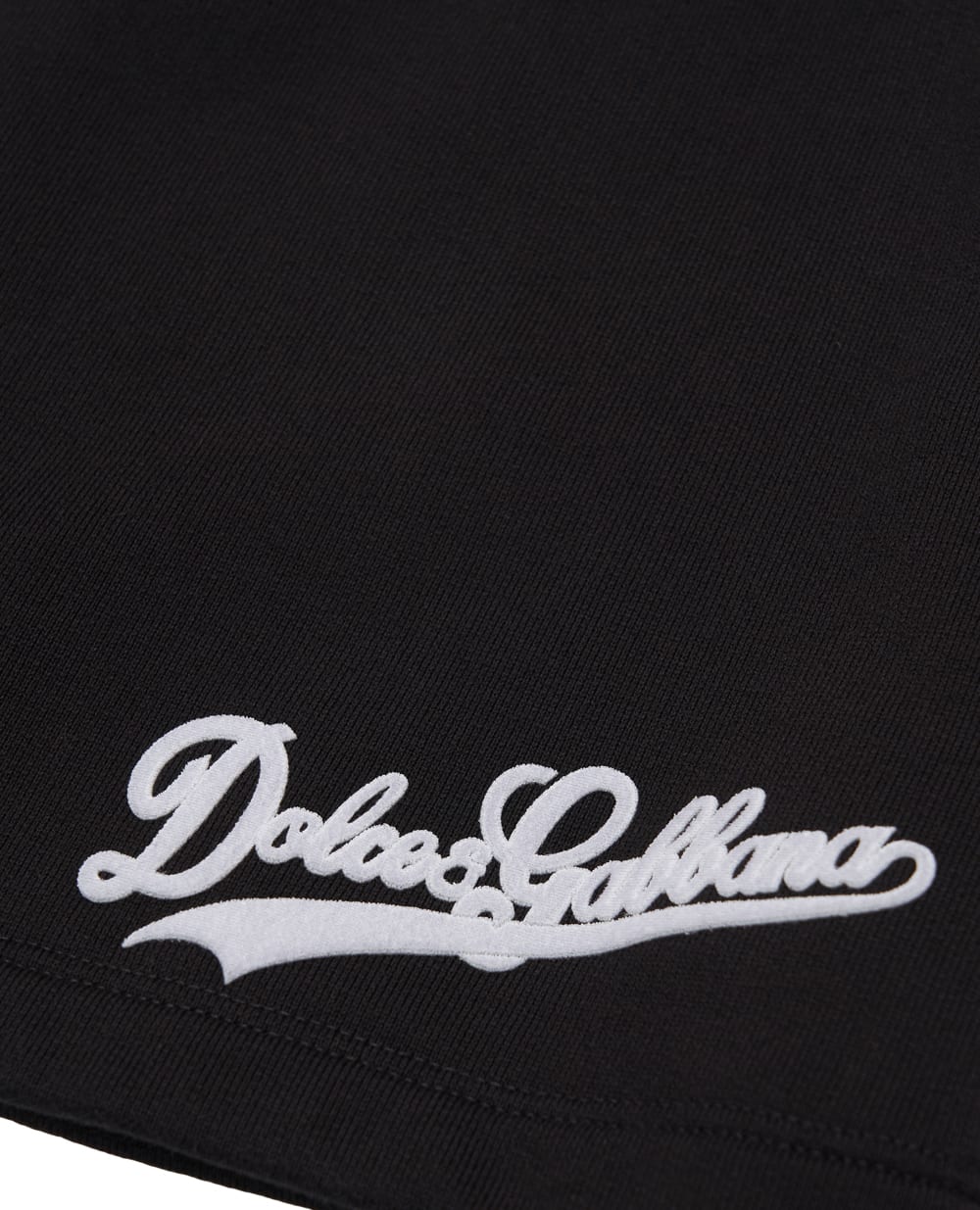 Детская флисовая юбка с принтом Dolce&Gabbana Kids L5JIC1-G7PWH-B, черный цвет • Купить в интернет-магазине Kameron