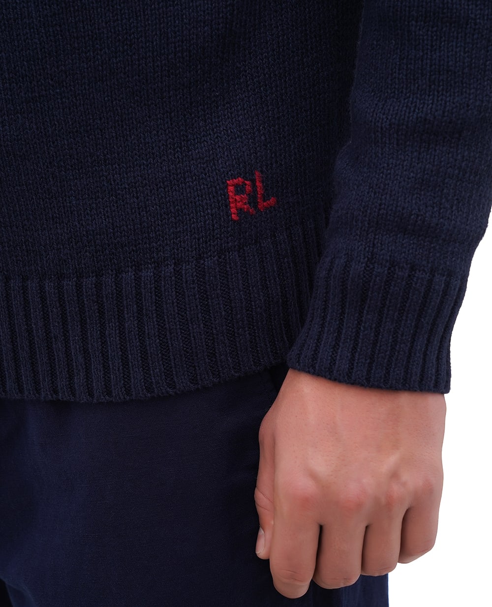 Свитер Polo Bear Polo Ralph Lauren 710946137001, темно-синий цвет • Купить в интернет-магазине Kameron