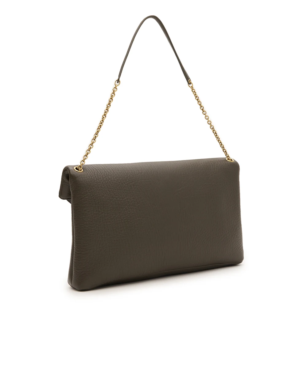 Сумка-конверт Cassandre XXL Saint Laurent 841702-AACYT, темно-коричневый цвет • Купить в интернет-магазине Kameron