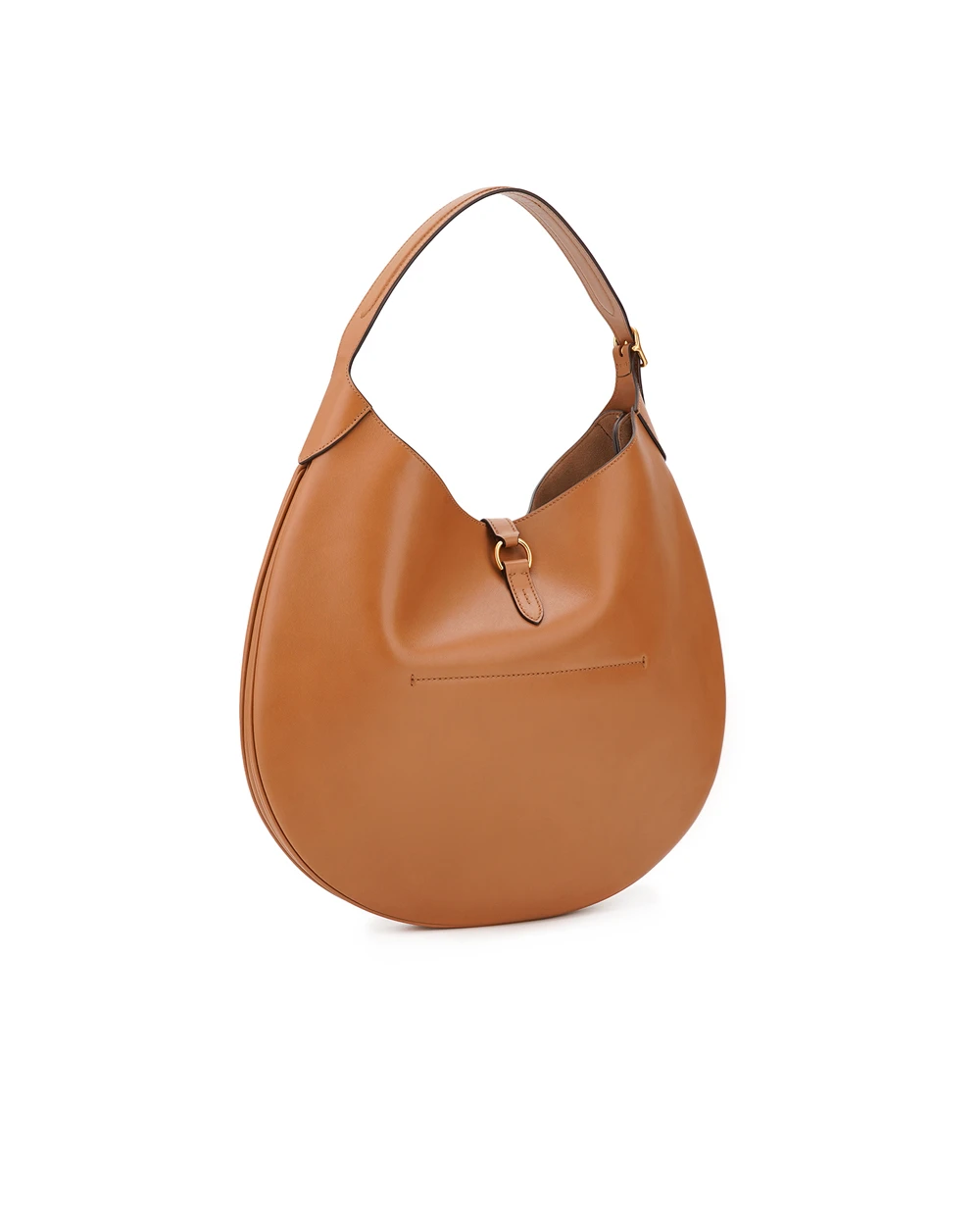 Кожаная сумка Polo ID Shoulder Bag Large Polo Ralph Lauren 428867518002, коричневый цвет • Купить в интернет-магазине Kameron