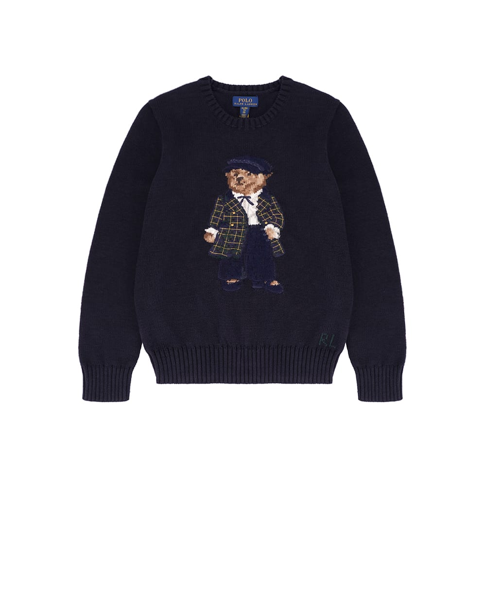 Детский джемпер Polo Bear Polo Ralph Lauren Kids 313951750001, темно-синий цвет • Купить в интернет-магазине Kameron