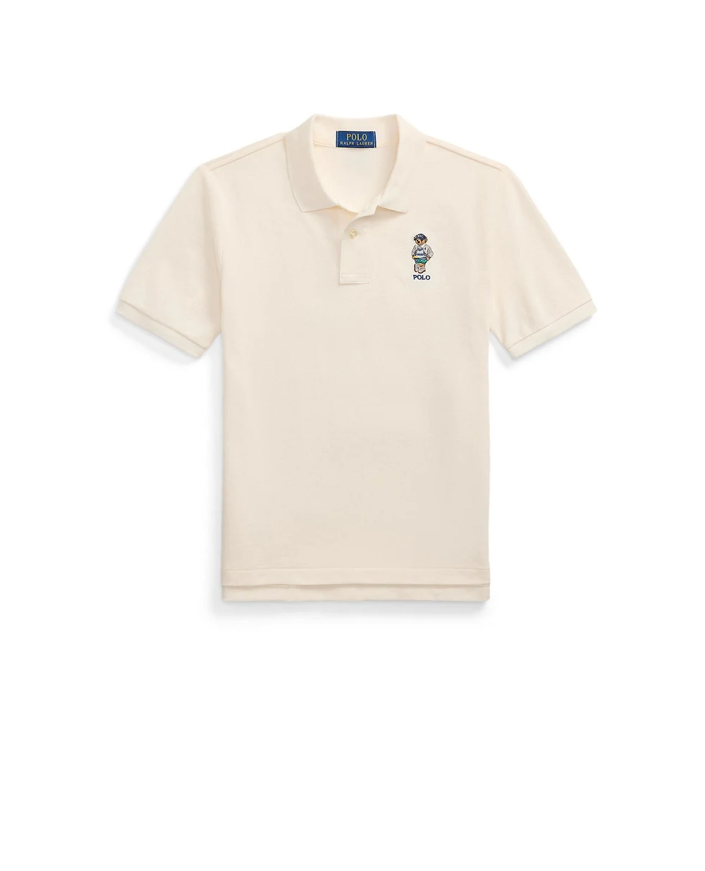Детское поло Polo Bear Polo Ralph Lauren Kids 323973120001, бежевый цвет • Купить в интернет-магазине Kameron