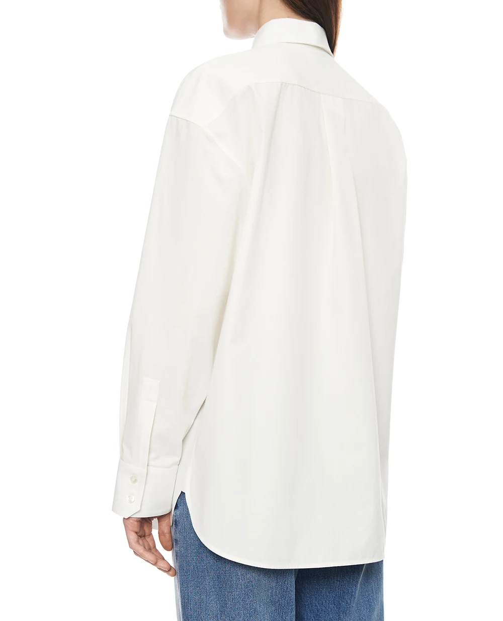 Рубашка Saint Laurent 861482-Y1J61, молочный цвет • Купить в интернет-магазине Kameron