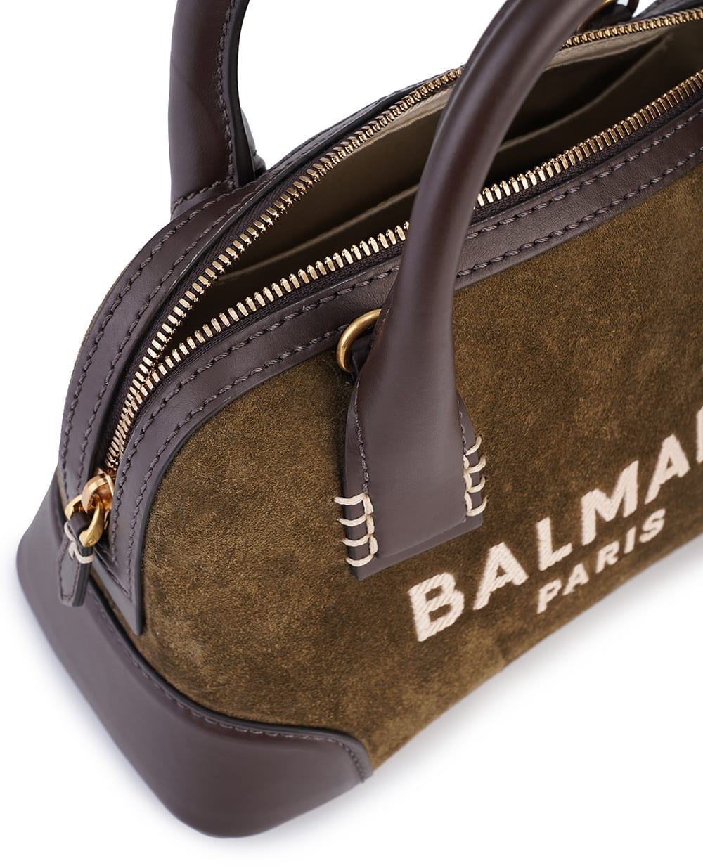 Кожаная сумка B-Army Balmain DN0DT922LCTY, коричневый цвет • Купить в интернет-магазине Kameron