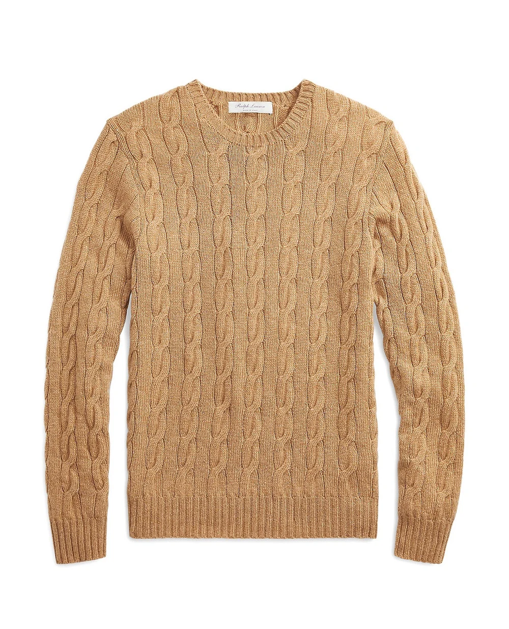 Свитер из кашемира Ralph Lauren Purple Label 790965739007, бежевый цвет • Купить в интернет-магазине Kameron