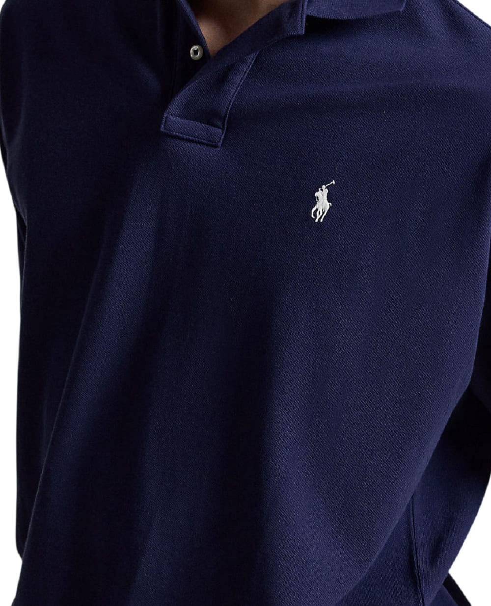 Поло Polo Ralph Lauren 710B18907004, темно-синій колір • Купити в інтернет-магазині Kameron
