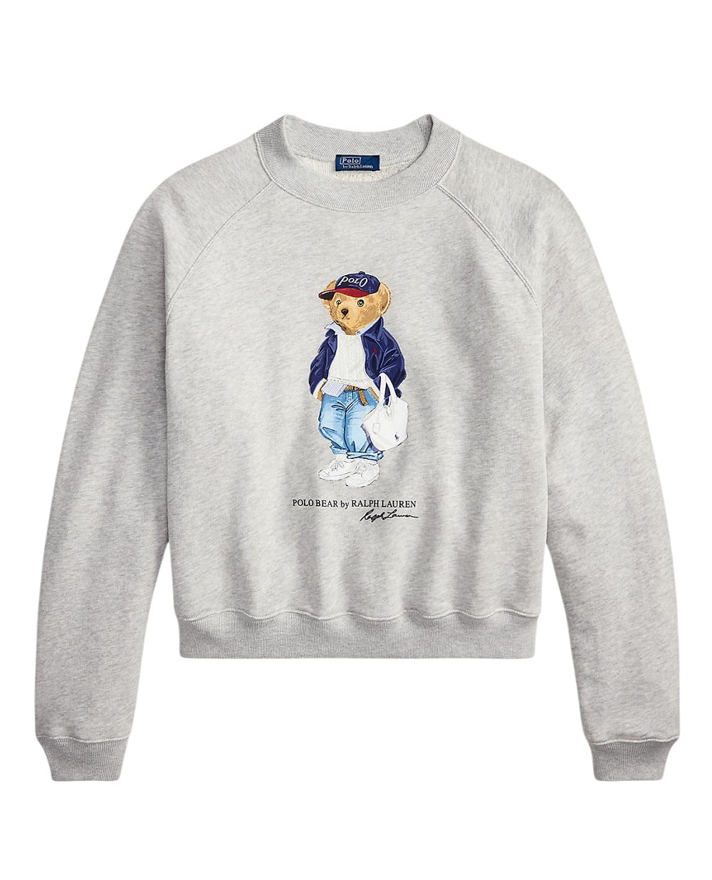 Свитшот Polo Bear из легкого флиса Polo Ralph Lauren 211A96185001, серый цвет • Купить в интернет-магазине Kameron