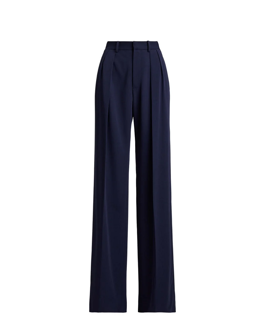 Брюки Jody из шерсти Ralph Lauren Collection 290P00387005, темно-синий цвет • Купить в интернет-магазине Kameron