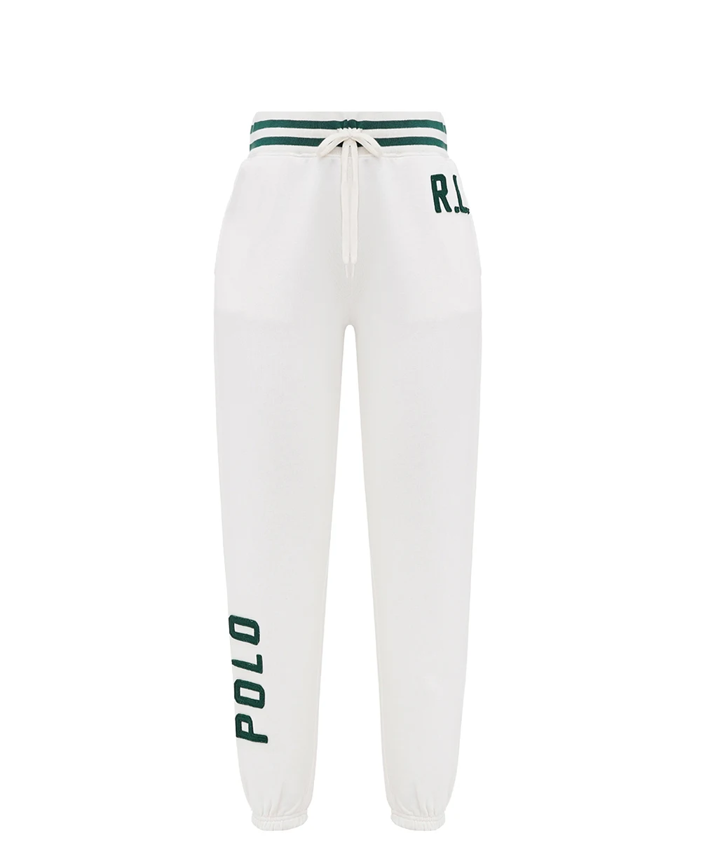 Спортивные брюки (костюм) Polo Ralph Lauren 211941212001, белый цвет • Купить в интернет-магазине Kameron