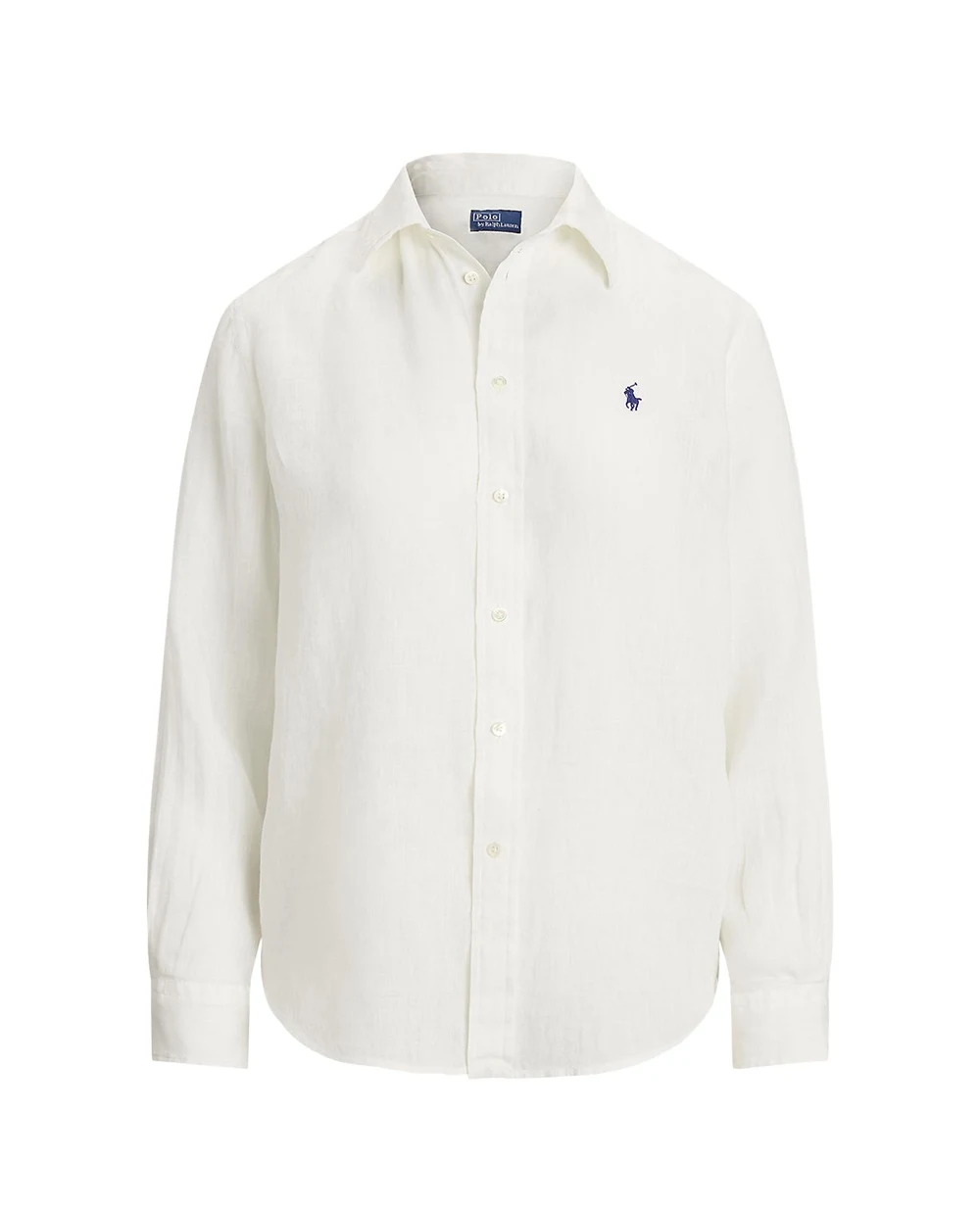Лляна сорочка Polo Ralph Lauren 211970730518, білий колір • Купити в інтернет-магазині Kameron