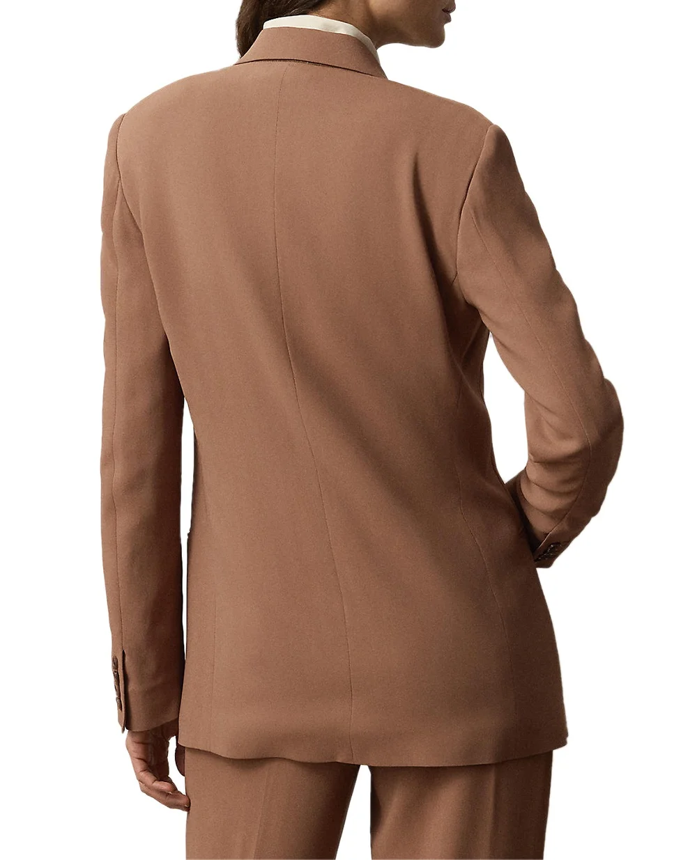 Жакет Ralph Lauren Collection 290P00383001, коричневый цвет • Купить в интернет-магазине Kameron