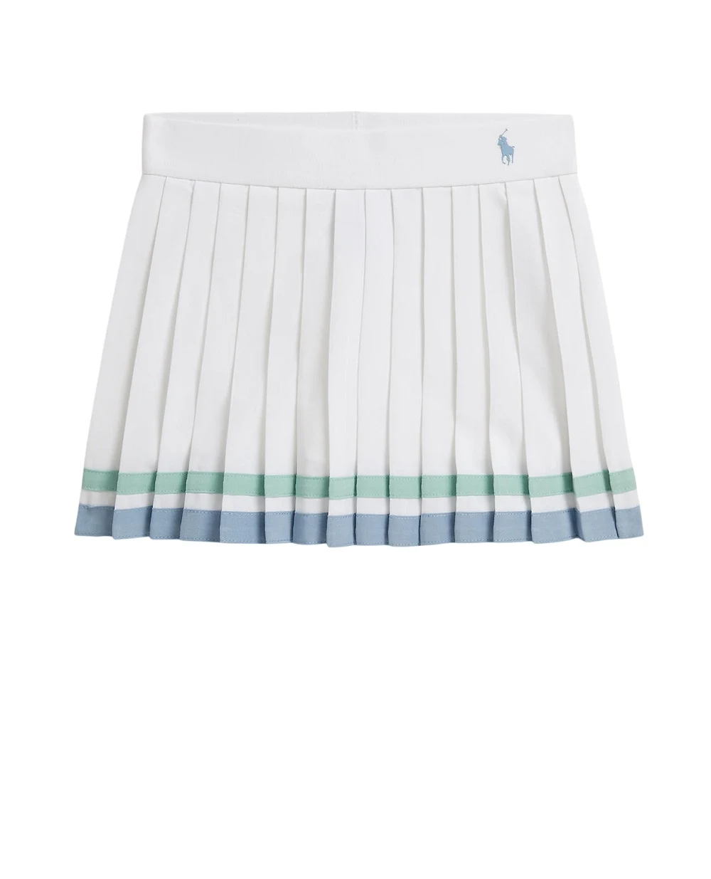 Дитяча плісирована спідниця-шорти Polo Ralph Lauren Kids 312A11767001, білий колір • Купити в інтернет-магазині Kameron