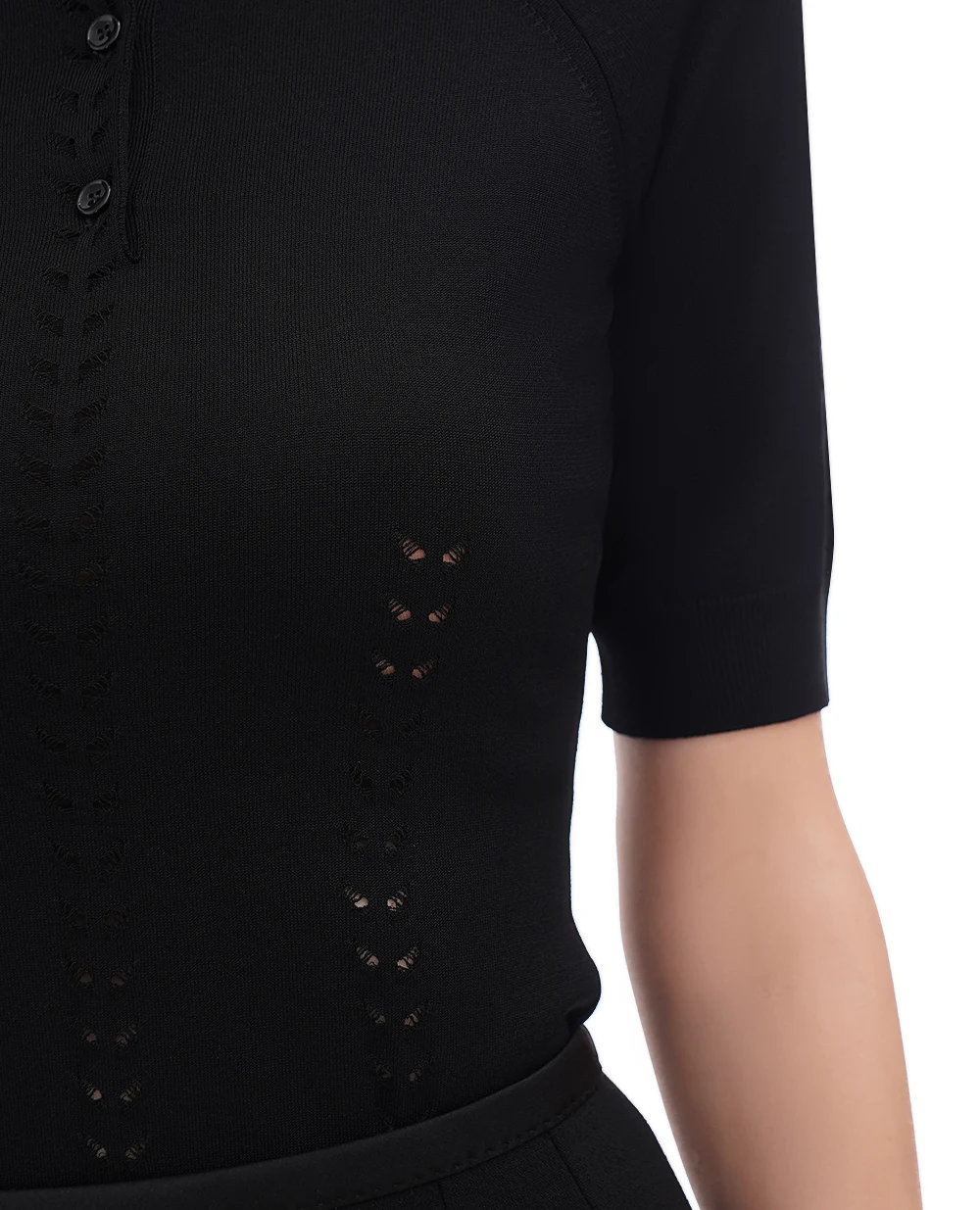 Поло Dolce&Gabbana FXZ23T-JAIRM, черный цвет • Купить в интернет-магазине Kameron