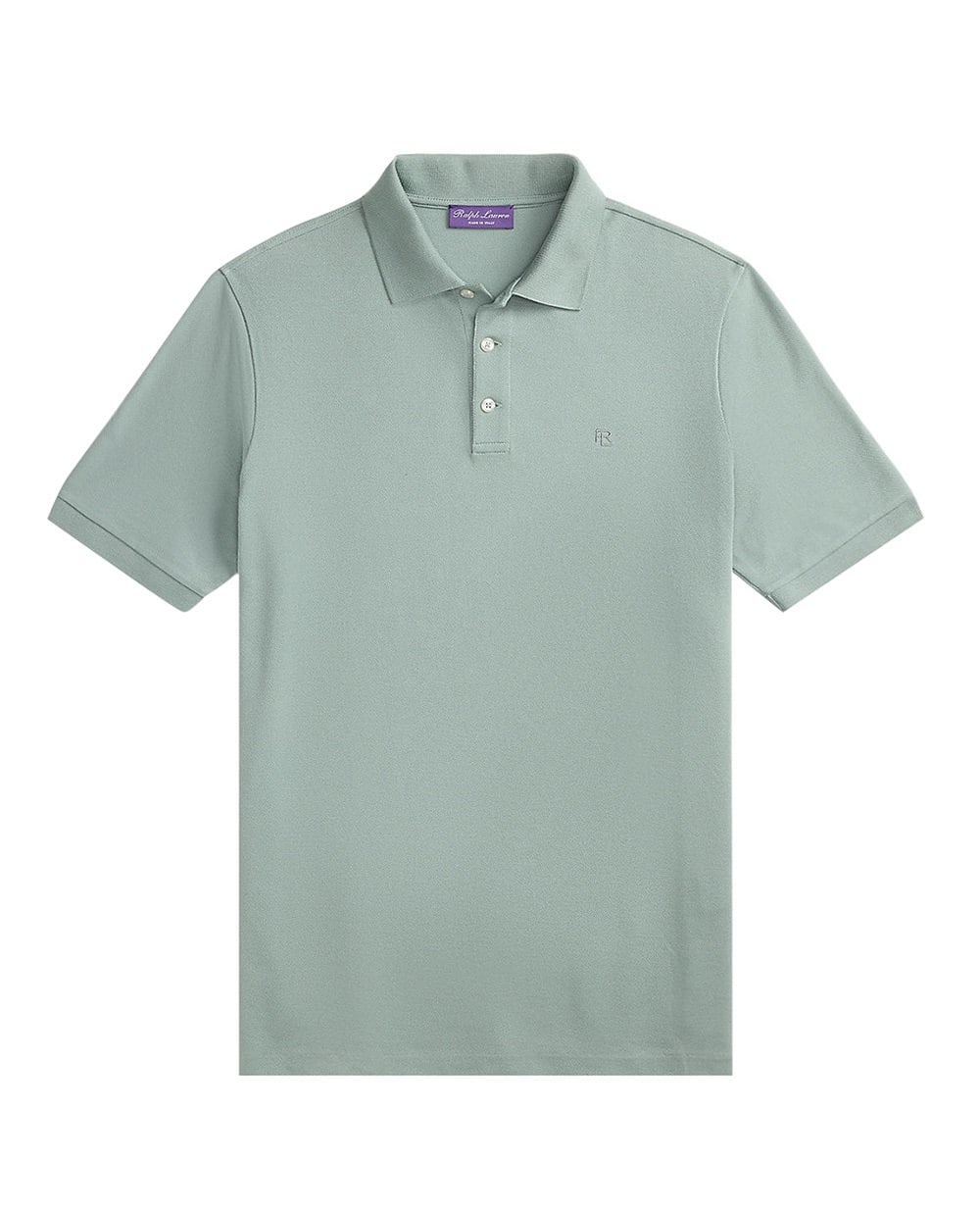 Поло Ralph Lauren Purple Label 790877021046, зеленый цвет • Купить в интернет-магазине Kameron