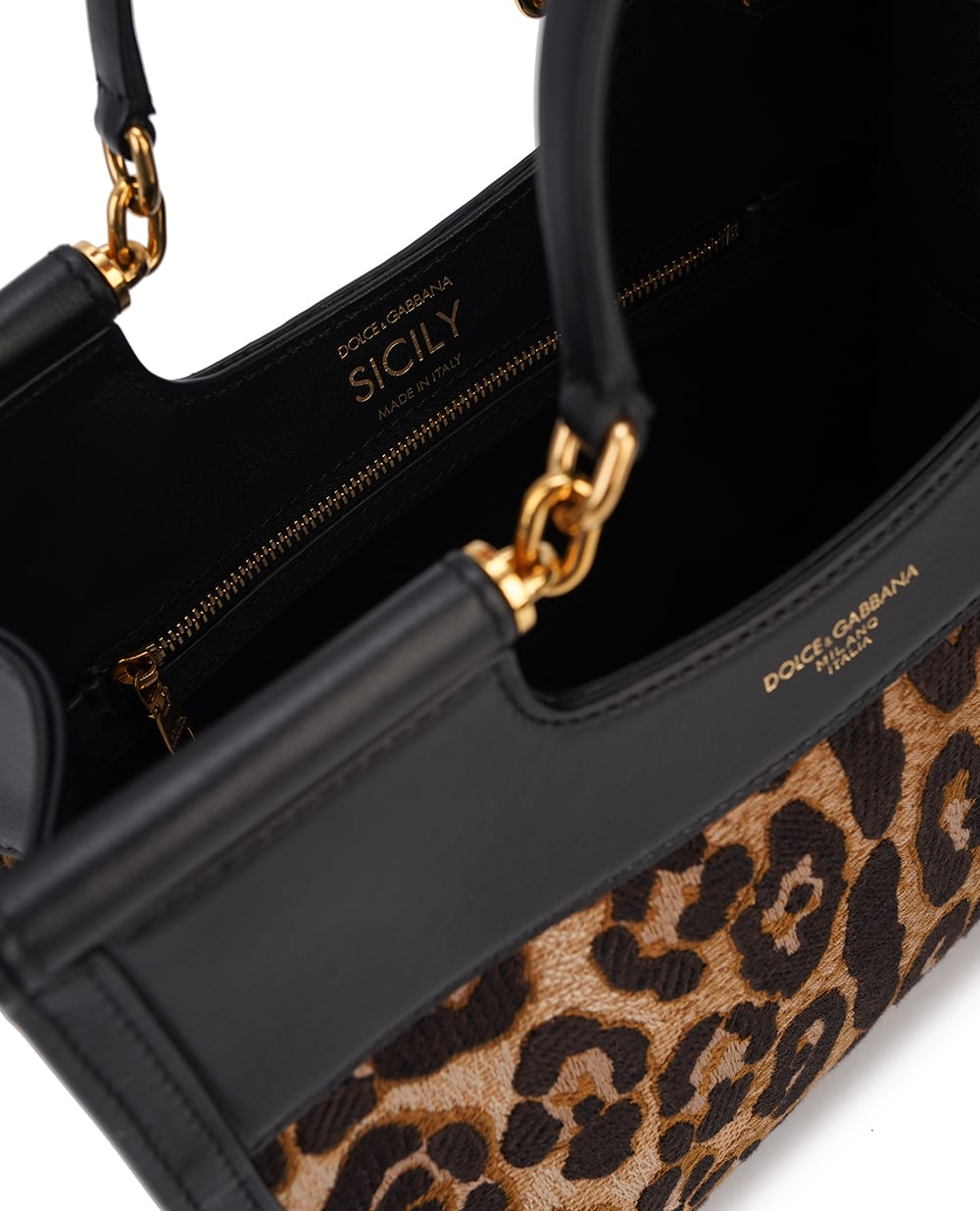 Сумка Sicily Small Dolce&Gabbana BB7728-B6I37, чорний колір • Купити в інтернет-магазині Kameron