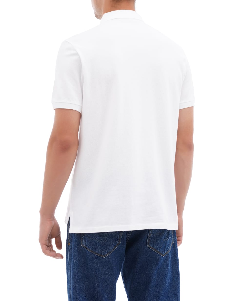 Поло Polo Ralph Lauren 710666997001, белый цвет • Купить в интернет-магазине Kameron