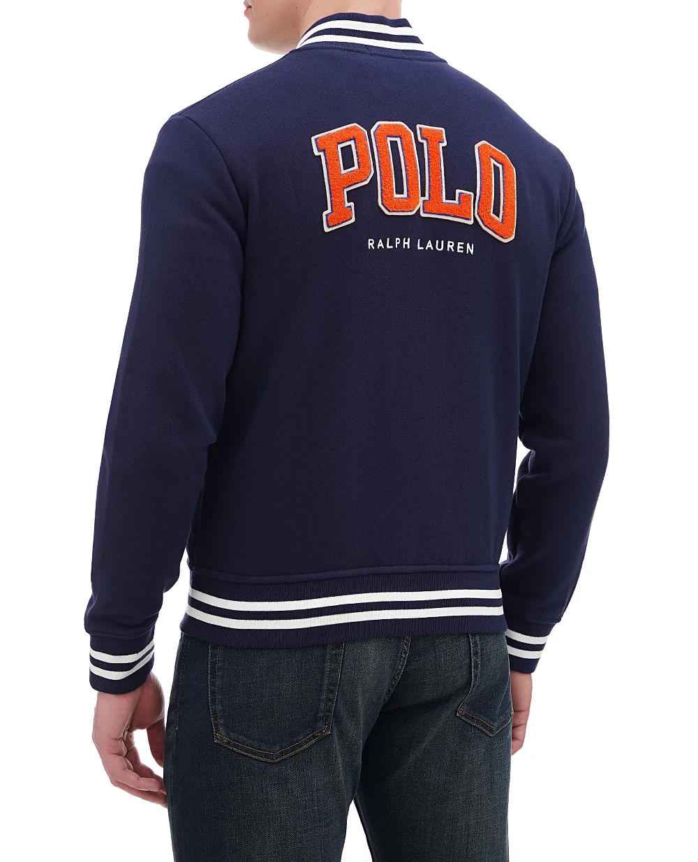 Бомбер Polo Ralph Lauren 710959022001, темно-синій колір • Купити в інтернет-магазині Kameron