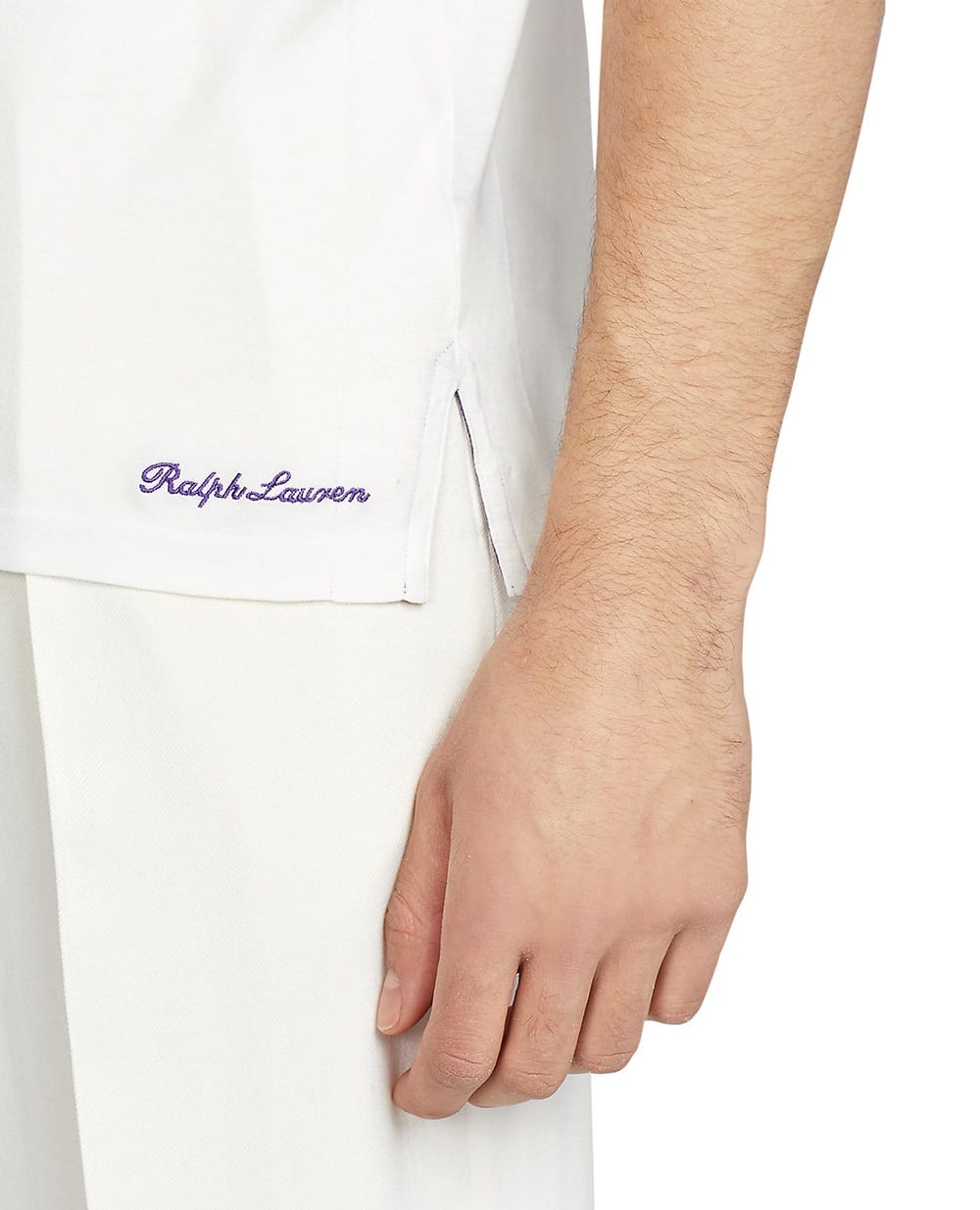 Футболка Ralph Lauren Purple Label 790508153003, білий колір • Купити в інтернет-магазині Kameron