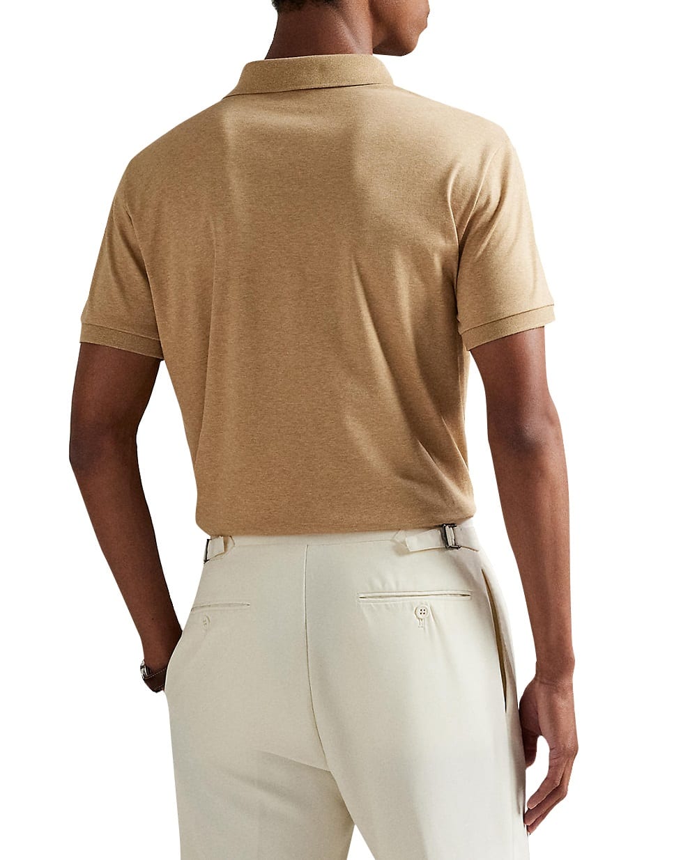 Поло Polo Ralph Lauren 710704319086, бежевый цвет • Купить в интернет-магазине Kameron