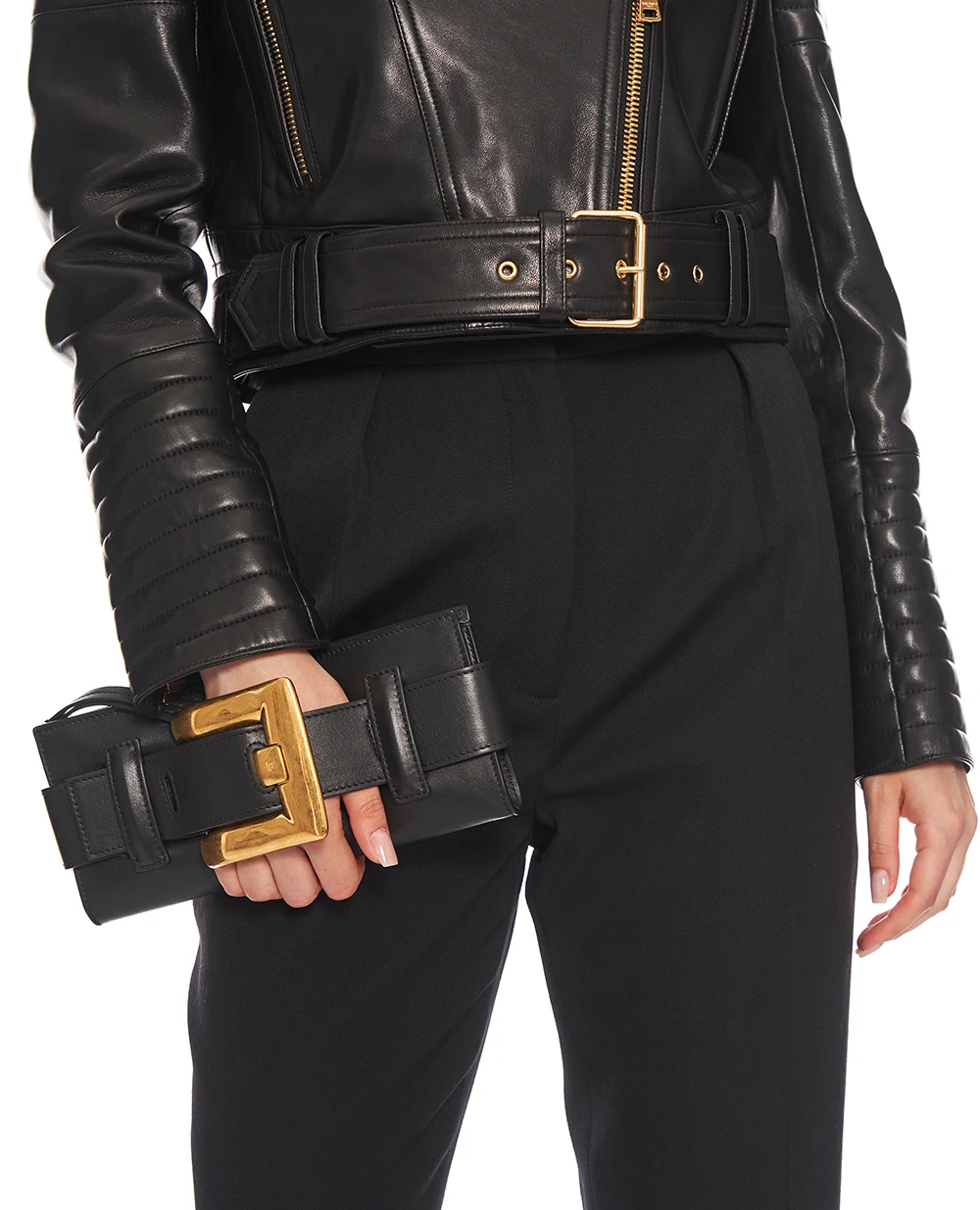 Клатч Anthem Balmain FN1OC262LVGX, черный цвет • Купить в интернет-магазине Kameron
