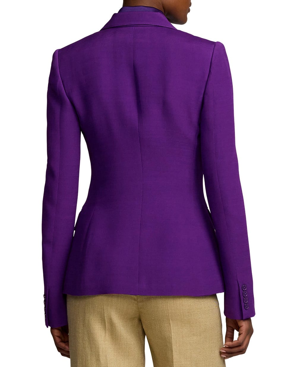 Жакет Ralph Lauren Collection 290967315001, фиолетовый цвет • Купить в интернет-магазине Kameron
