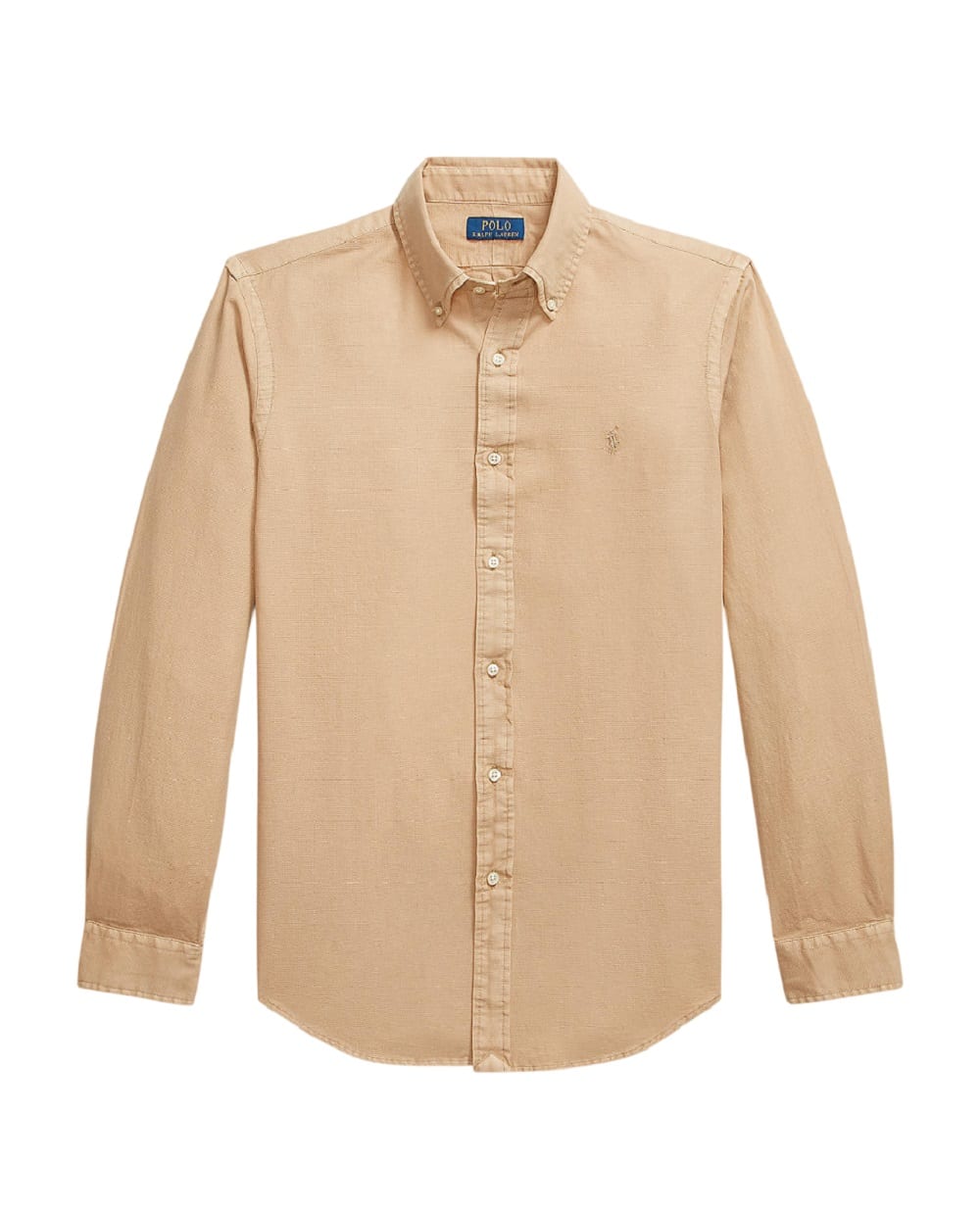 Рубашка Polo Ralph Lauren 710P07183004, бежевый цвет • Купить в интернет-магазине Kameron